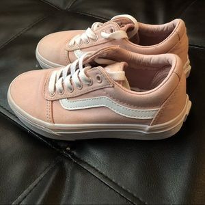 Vans light pink girls shoes size 12